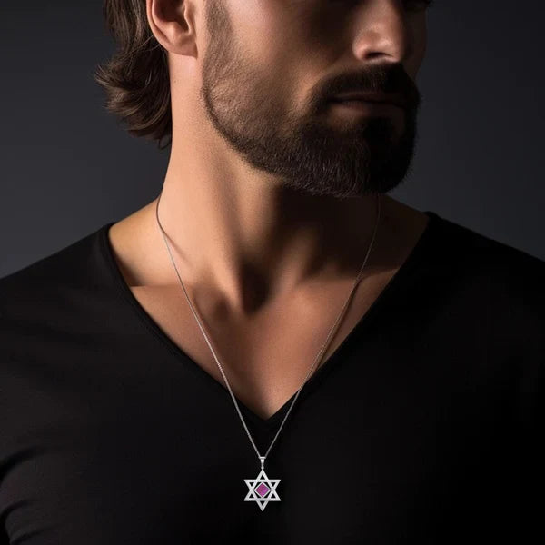 14K Gold Star of David