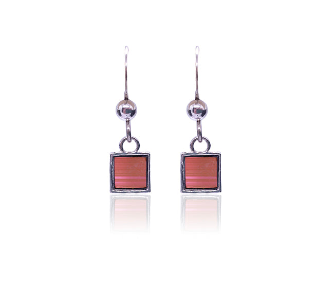 Nano Bible Delicate Rhombus earrings-new Testament