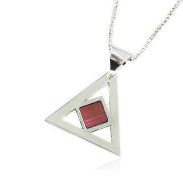 The Square in a Triangle JNB New Testament Pendant