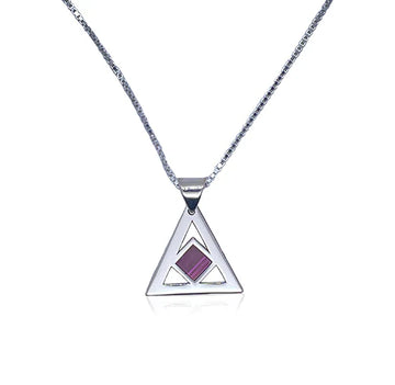 The Square in a Triangle JNB New Testament Pendant