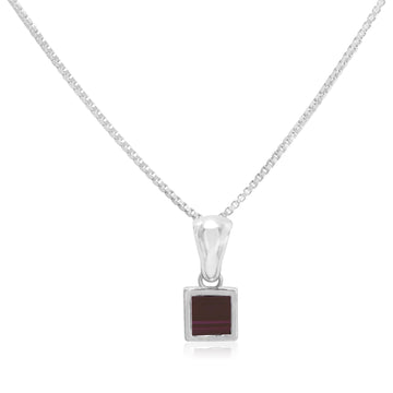 Chloe’s Delicate Square Pendant - Nano Bible New Testament