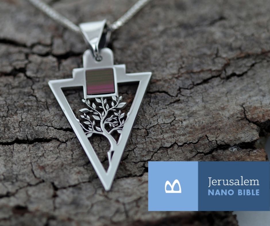 Jerusalem Nano Bible Tree of Life Triangle- New Testament