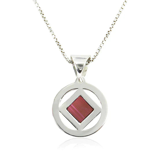 The Hoop & Square JNB Pendant