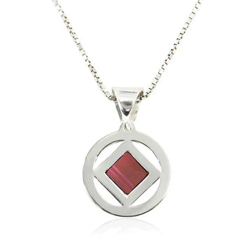 The Hoop & Square JNB Pendant