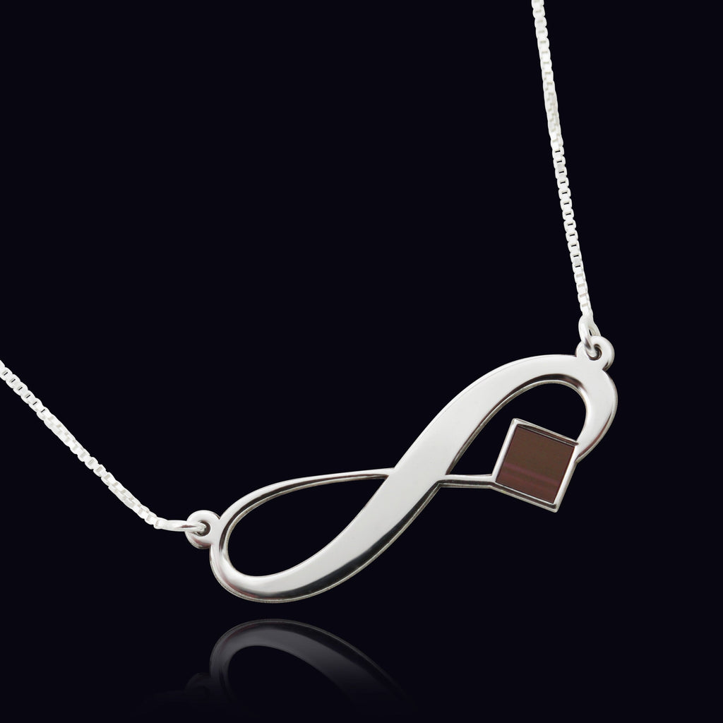 INFINITY PENDANT JERUSALEM NANO BIBLE NECKLACE NEW TESTAMENT