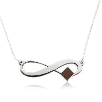 Personalized Infinity Necklace