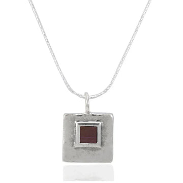 Personalized Square Necklace