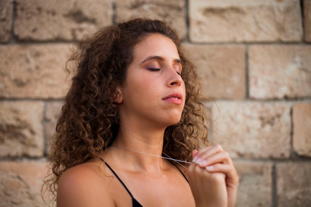 The Hoop & Square JNB Pendant