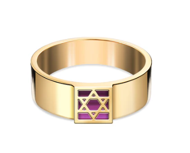Star of David 14K Gold Ring