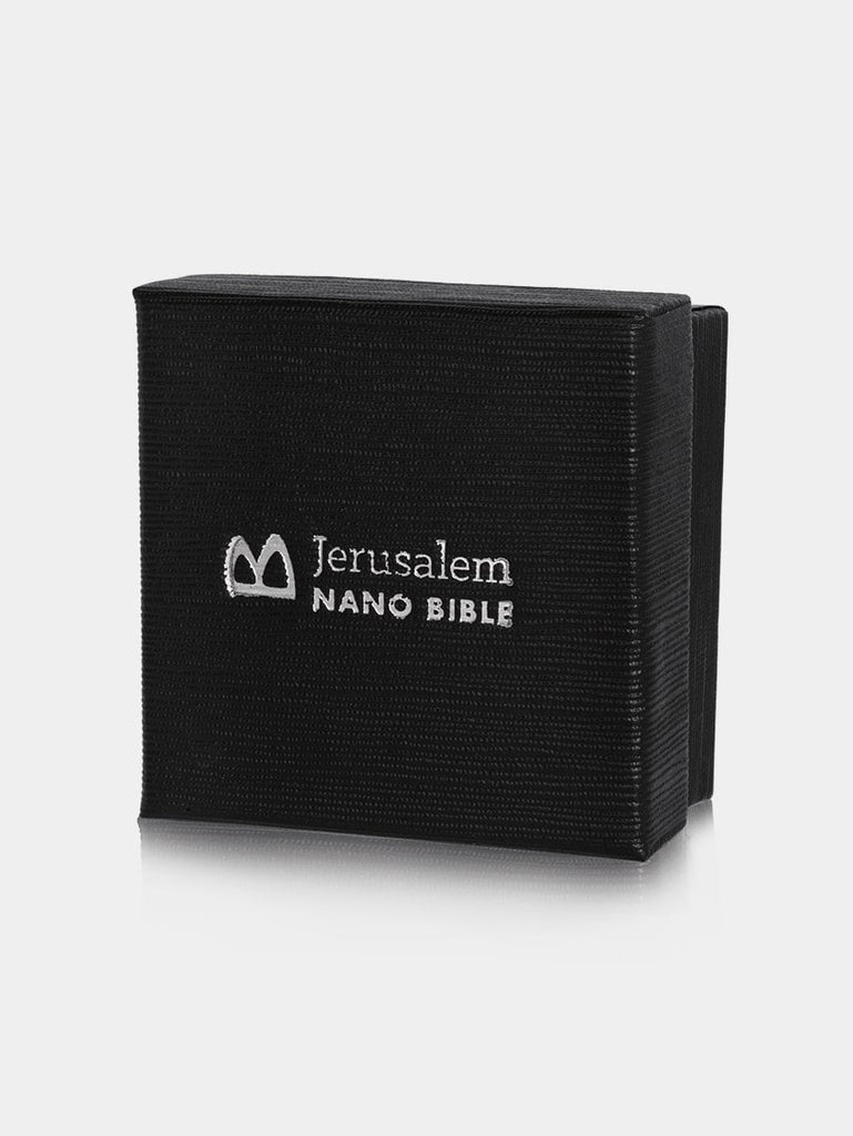 JEWISH STAR OF DAVID NECKLACE Jerusalem Nano Bible