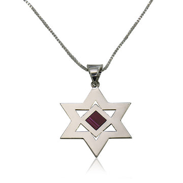 Star of David Jerusalem Nano Bible Pendant